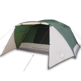 Namiot kempingowy, 4-osobowa, zielony, 350x280x155 cm, tafta 190T Lumarko!