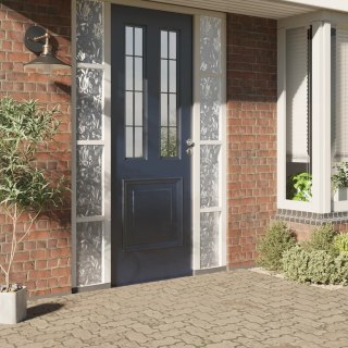 Folia okienna, matowa, wzór w kwiaty, 90x500 cm, PVC Lumarko!