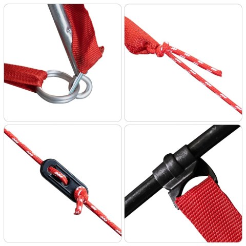 Namiot imprezowy, biały, 360x360x215 cm, tafta 185T Lumarko!