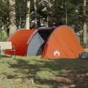 Namiot, 4-osobowa, szaro-pomarańczowy, 405x170x106 cm, tafta 185T Lumarko!