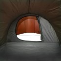 Namiot, 4-os., szaro-pomarańczowy, 405x170x106 cm, tafta 185T Lumarko!