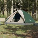 Namiot kempingowy, 6-osobowa, zielony, 348x340x190 cm, tafta 190T Lumarko!