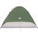 Namiot kempingowy, 6-os., zielony, 348x340x190 cm, tafta 190T Lumarko!