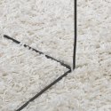 Dywan shaggy z wysokim runem, kremowy, 160x230 cm Lumarko!