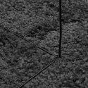 Dywan shaggy z wysokim runem, antracytowy, 160x160 cm Lumarko!