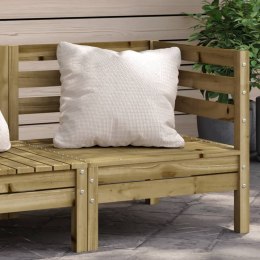 Ogrodowa sofa narożna, impregnowane drewno sosnowe Lumarko!