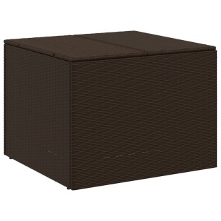Skrzynia ogrodowa, brązowa, 291 L, polirattan Lumarko!