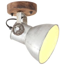 Industrialne lampy ścienne/sufitowe 2 szt. srebrne 20x25 cm E27 Lumarko!