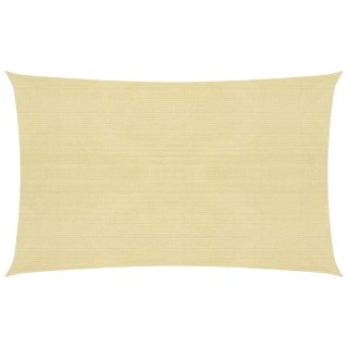 Żagiel przeciwsłoneczny, 160 g/m², beżowy, 3x5 m, HDPE Lumarko!