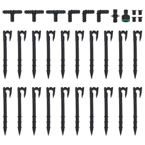 Ogrodowy wąż kroplujący, czarny, 0,6", 50 m, guma Lumarko!