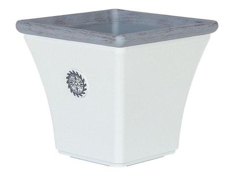 Doniczka 32 x 32 x 31 cm biała ELATEIA