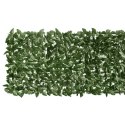 Osłona balkonowa, ciemnozielone liście, 200x75 cm Lumarko!