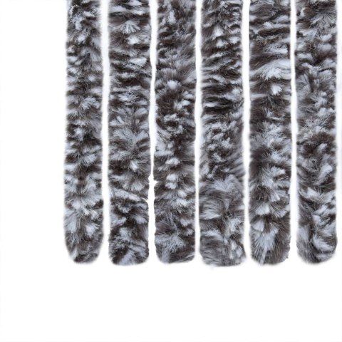 Zasłona przeciwko owadom, brązowo-beżowa, 100x230 cm, szenil Lumarko!