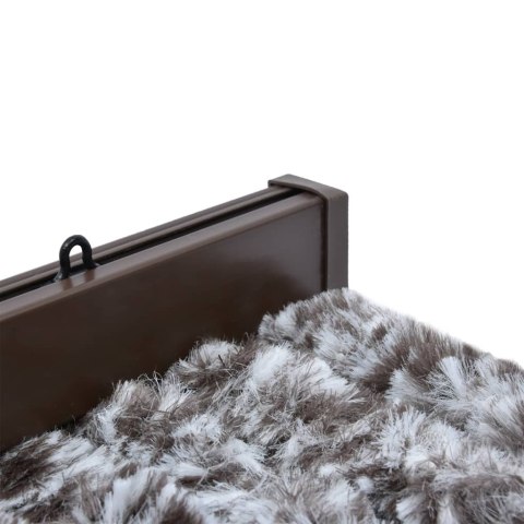 Zasłona przeciwko owadom, brązowo-beżowa, 100x230 cm, szenil Lumarko!