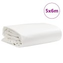 Plandeka, biała, 5x6 m, 600 g/m² Lumarko!