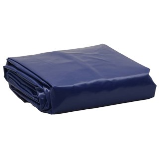 VidaXL Plandeka, niebieska, 1x2,5 m, 650 g/m²