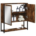 Szafka łazienkowa z lustrem, przydymiony dąb, 60x16x60 cm Lumarko!