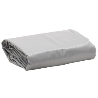 VidaXL Plandeka, szara, 5x8 m, 650 g/m²