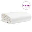 Plandeka, biała, 4x4 m, 600 g/m² Lumarko!