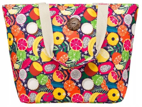 Duża Shopperka Damska Z Motywem W Owoce Lumarko!