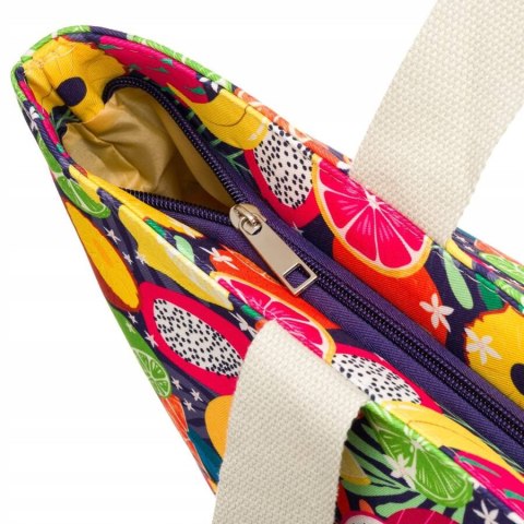 Duża Shopperka Damska Z Motywem W Owoce Lumarko!