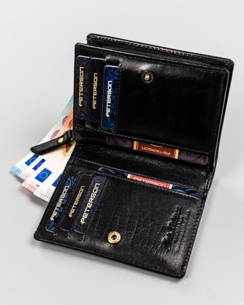 Skórzany Portfel Damski Średnich Rozmiarów Lumarko!