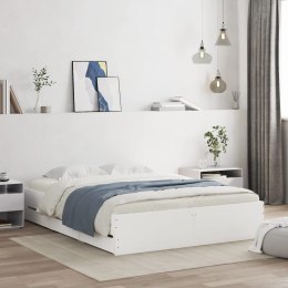 Rama łóżka z szufladami, biała, 140x200 cm Lumarko!
