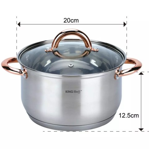 ZESTAW GARNKÓW 6 ELEMENTÓW KINGHOFF KH-1761 Lumarko!