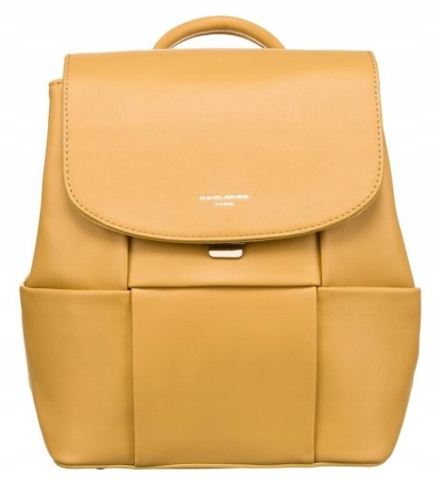 Klasyczny plecak damski ze skóry ekologicznej - David Jones Lumarko!