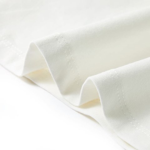 Koszulka dziecięca z krótkimi rękawami, ecru, 92 Lumarko! #