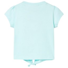 Koszulka dziecięca z krótkimi rękawami, jasny błękit, 128 Lumarko!