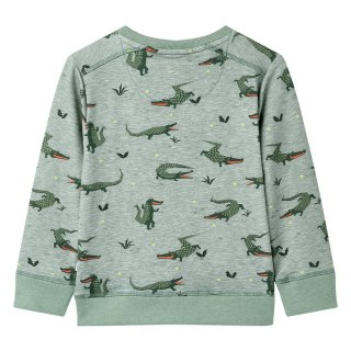Bluza dziecięca, jasne khaki melanżowe, 116 Lumarko!