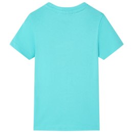 Koszulka dziecięca z krótkimi rękawami, błękitna, 116 Lumarko!