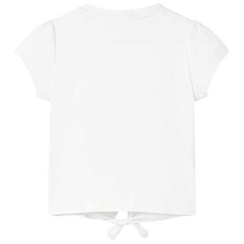 Koszulka dziecięca z krótkimi rękawami, ecru, 92 Lumarko!