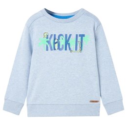 Bluza dziecięca, jasnoniebieski melanż, 92 Lumarko!