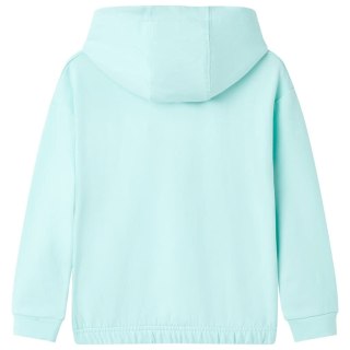 Bluza dziecięca z kapturem, błękitna, 128 Lumarko!
