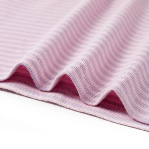 Koszulka dziecięca z falbankowymi rękawkami, liliowa, 116 Lumarko! #