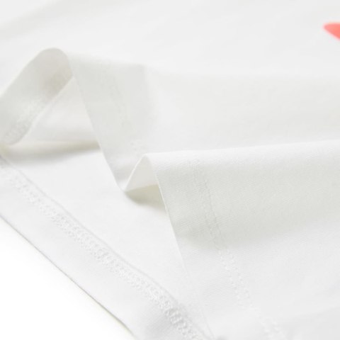 Koszulka dziecięca z krótkimi rękawami, ecru, 140 Lumarko! #