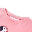 Koszulka dziecięca z krótkimi rękawami, fluorescencyjny róż, 104 Lumarko!