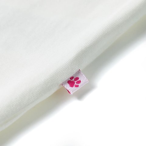 Koszulka dziecięca z krótkimi rękawami, ecru, 140 Lumarko! #