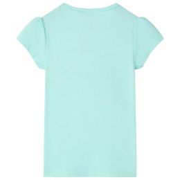 Koszulka dziecięca z krótkimi rękawami, jasny błękit, 116 Lumarko!