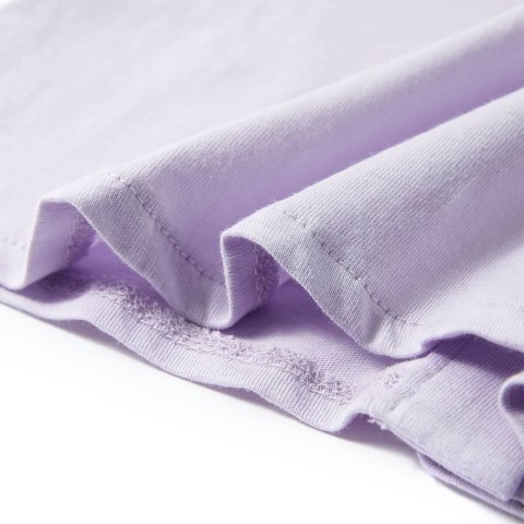 Koszulka dziecięca z krótkimi rękawami, liliowa, 140 Lumarko! #