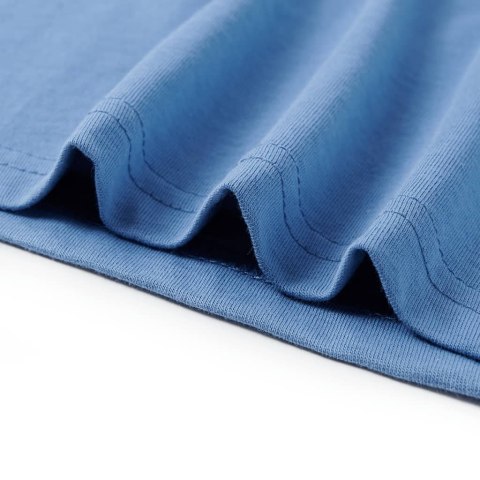 Koszulka dziecięca, kolor średni niebieski, 140 Lumarko! #