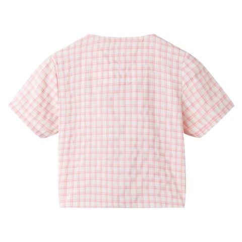 Koszulka dziecięca z krótkimi rękawami, ecru, 128 Lumarko! #