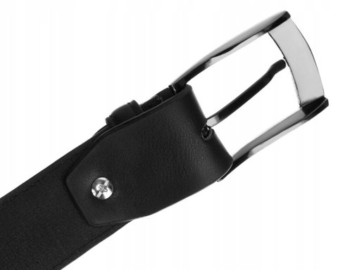 Pasek Męski Ze Skóry Ekologicznej Z Klasyczną Klamrą Lumarko!