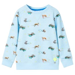 Bluza dziecięca, jasnoniebieski melanż, 92 Lumarko!