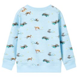 Bluza dziecięca, jasnoniebieski melanż, 92 Lumarko!