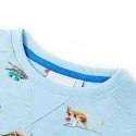 Bluza dziecięca, jasnoniebieski melanż, 92 Lumarko!
