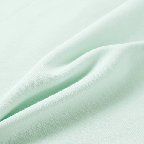 Koszulka dziecięca z krótkimi rękawami, jasnomiętowa, 128 Lumarko!