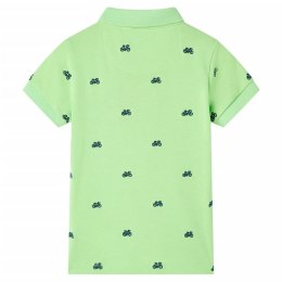 Koszulka dziecięca z krótkimi rękawami, neonowa zieleń, 92 Lumarko!